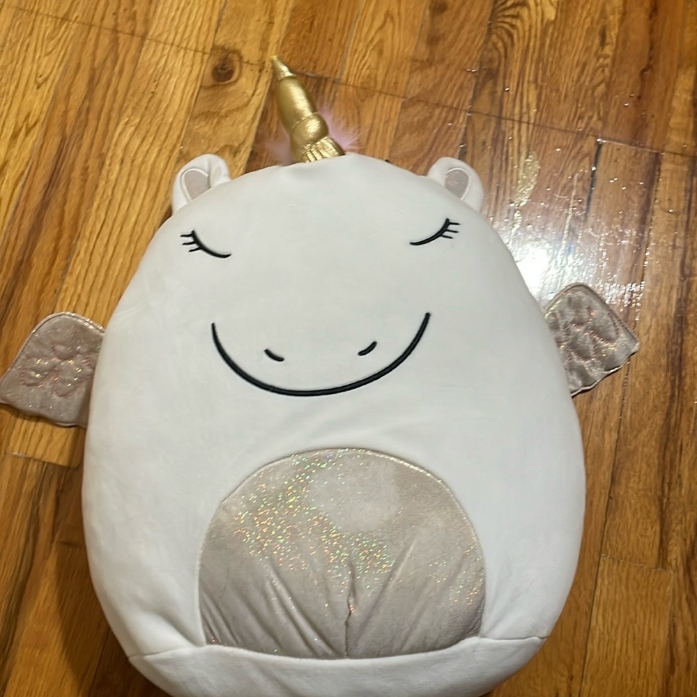 Unicorn cuddle pillow
